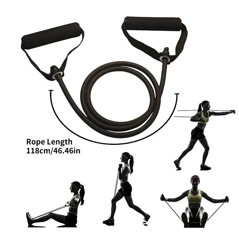 Workout Resistance Bands With Handles