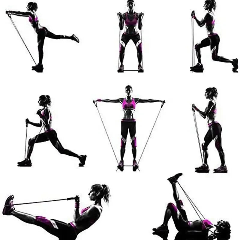 Workout Resistance Bands With Handles
